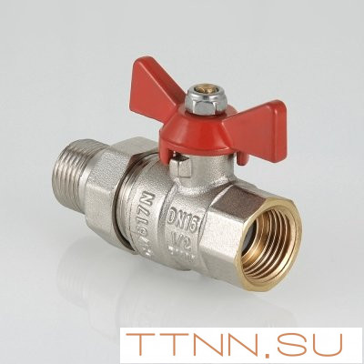 Кран шаровый с накидной гайкой Valtec 3/4 VT.227.N.05 Кран шаровый с накидной гайкой Valtec 3/4 VT.227.N.05