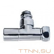 Вентиль запорный угловой Terminus 3/4"х1/2" г/ш Вентиль запорный угловой Terminus 3/4"х1/2" г/ш