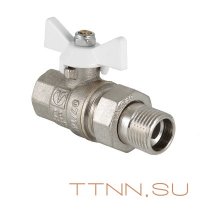 Кран шаровый с накидной гайкой Valtec 3/4 VT.227.NW.05 Кран шаровый с накидной гайкой Valtec 3/4 VT.227.NW.05
