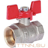 Шаровой кран 3/4" ВН/ВН, ручка бабочка ROMMER RBV-0003-0110220 Шаровой кран 3/4" ВН/ВН, ручка бабочка ROMMER RBV-0003-0110220