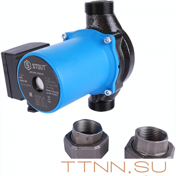 Насос для отопления STOUT 25/80-180 (SPC-0010-2580180)