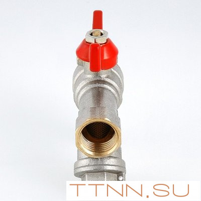 Кран шаровый с фильтром Valtec 1/2 VT.293 FF Кран шаровый с фильтром Valtec 1/2 VT.293 FF