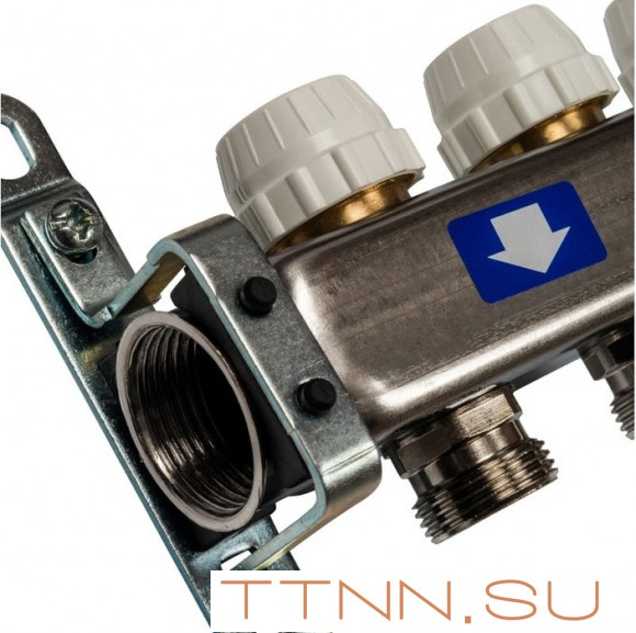 Коллектор с запорными клапанами STOUT SMS-0932-000004