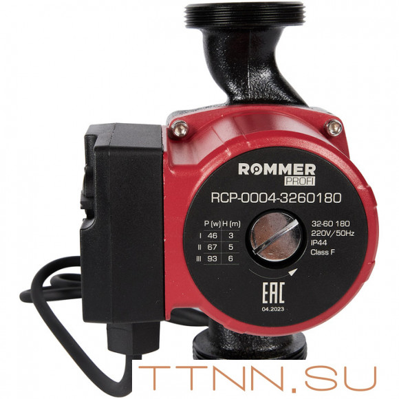 Насос для отопления Rommer Profi 32/60-180 Насос для отопления Rommer Profi 32/60-180