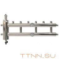 Совмещенные распределительные коллекторы с гидравлическими разделителями GSK 40-3.1 Совмещенные распределительные коллекторы с гидравлическими разделителями GSK 40-3.1