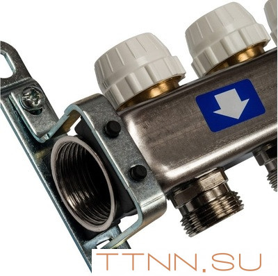 Коллектор с запорными клапанами STOUT SMS-0932-000012