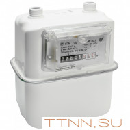 Счетчик газа СГБ-G4 Сигнал верхний подвод М33x1,5 мм Левый (слева-направо)