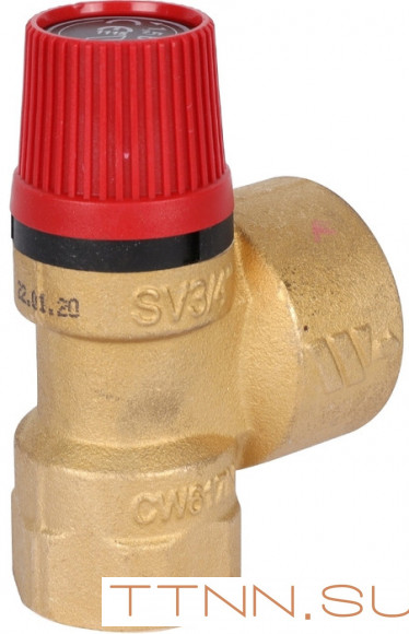 Клапан предохранительный 15х3/4" STOUT SVS-0001-001520