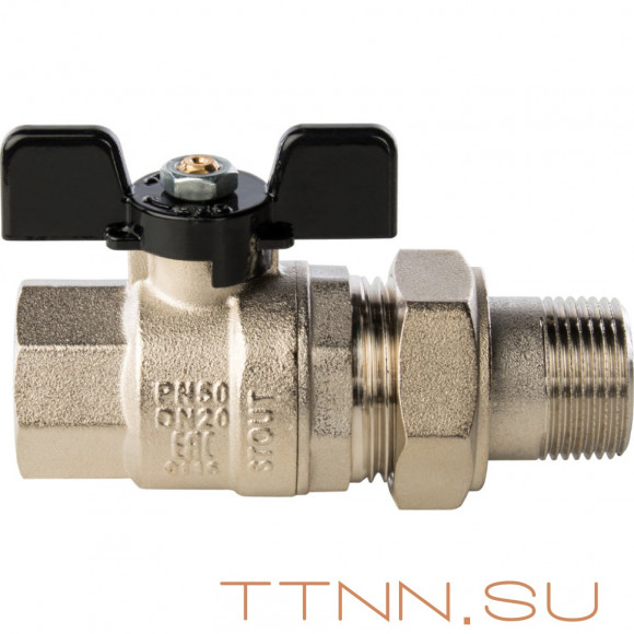 Кран шаровой с накидной гайкой STOUT 3/4" SVB-0007-000020 Кран шаровой с накидной гайкой STOUT 3/4" SVB-0007-000020