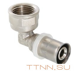 Фитинг пресс угольник 90° VALTEC VTm.252.N.001604 16x1/2" Фитинг пресс угольник 90° VALTEC VTm.252.N.001604 16x1/2"