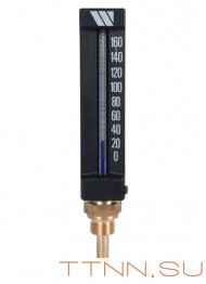 Термометр спиртовой прямой Watts Термометр спиртовой прямой (штуцер 160 мм) Термометр спиртовой прямой Watts Термометр спиртовой прямой (штуцер 160 мм)
