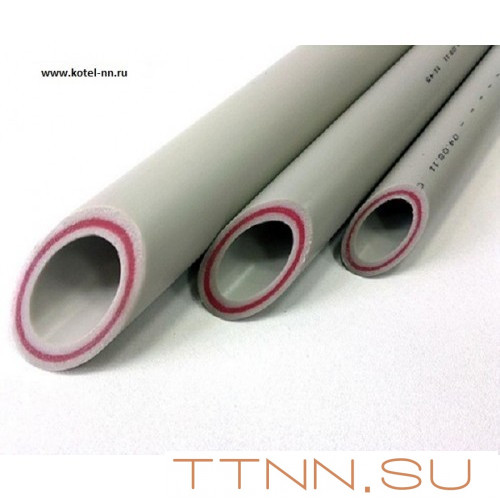 Полипропиленовая труба D25 PN 25 стекловолокно Серый Полипропиленовая труба D25 PN 25 стекловолокно Серый