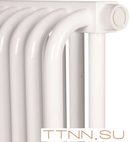 Стальной трубчатый радиатор 2-колончатый Rommer RST 2030/28 боковое подключение RAL9016 Стальной трубчатый радиатор 2-колончатый Rommer RST 2030/28 боковое подключение RAL9016