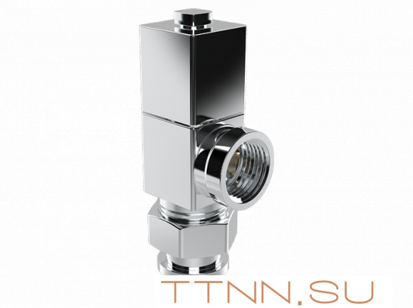 Ручной регулировки вентиль Royal Thermo хром, ручка куб 1/2