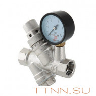 Редуктор давления с манометром и фильтром Valtec 1/2 VT.082.N.04 Редуктор давления с манометром и фильтром Valtec 1/2 VT.082.N.04
