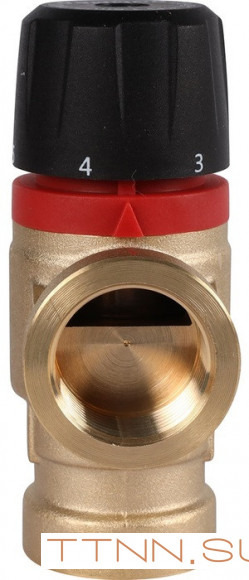 Смесительный клапан Rommer 3/4" ВР 35-60°С KV 1,6 (RVM-0112-166020) боковое смешивание Смесительный клапан Rommer 3/4" ВР 35-60°С KV 1,6 (RVM-0112-166020) боковое смешивание