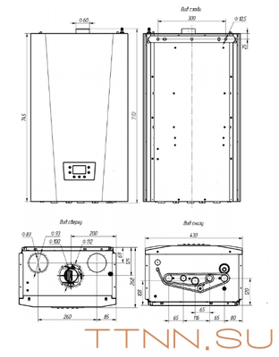 Настенный газовый котел Лемакс PRIME-V12 Настенный газовый котел Лемакс PRIME-V12