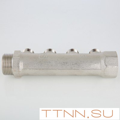 Коллектор Valtec 3/4"х 4 выхода х 1/2" VTc.500 N Коллектор Valtec 3/4"х 4 выхода х 1/2" VTc.500 N