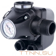 Реле давления для водоснабжения со встроенным манометром STOUT PM5-3W, 1-5 бар Реле давления для водоснабжения со встроенным манометром STOUT PM5-3W, 1-5 бар