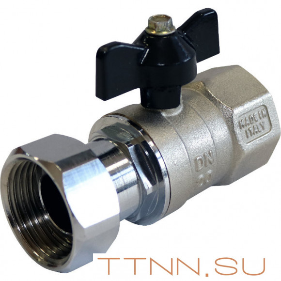 Кран шаровой угловой с накидной гайкой наружная резьба STOUT 3/4"х3/4" SVB-0010-000020 Кран шаровой угловой с накидной гайкой наружная резьба STOUT 3/4"х3/4" SVB-0010-000020