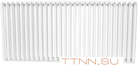 Стальной трубчатый радиатор 2-колончатый Rommer RST 2050/28 боковое подключение RAL9016 Стальной трубчатый радиатор 2-колончатый Rommer RST 2050/28 боковое подключение RAL9016