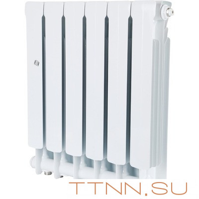 Биметаллический радиатор STOUT SPACE 500 нижнее 6 секций (SRB-0320-050006) Биметаллический радиатор STOUT SPACE 500 нижнее 6 секций (SRB-0320-050006)