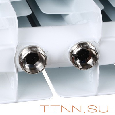 Биметаллический радиатор STOUT SPACE 500 нижнее 7 секций (SRB-0320-050007) Биметаллический радиатор STOUT SPACE 500 нижнее 7 секций (SRB-0320-050007)