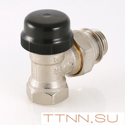 Клапан термостатический для радиатора угловой с преднастройкой Valtec 3/4 VT.037.N.05 Клапан термостатический для радиатора угловой с преднастройкой Valtec 3/4 VT.037.N.05