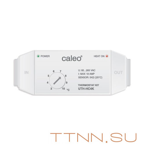 Терморегулятор UTH-HC4K для систем обогрева труб Терморегулятор UTH-HC4K для систем обогрева труб