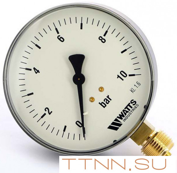 Манометр радиальный Watts F+R200 (MDR) 100/ 10x1/2" Манометр радиальный Watts F+R200 (MDR) 100/ 10x1/2"