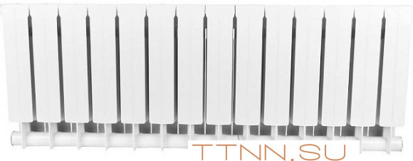 Биметаллический радиатор STOUT STYLE 350 14 секций (SRB-0110-035014) Биметаллический радиатор STOUT STYLE 350 14 секций (SRB-0110-035014)