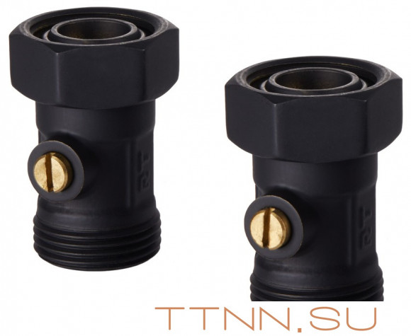 Набор нижнего подключения Royal Thermo прямой раздельный 3/4х3/4ЕК (черный) Набор нижнего подключения Royal Thermo прямой раздельный 3/4х3/4ЕК (черный)