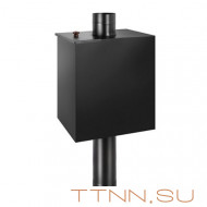 Бак BLACK на трубе 55л д.115 (Прямоугольный) (AISI 439)