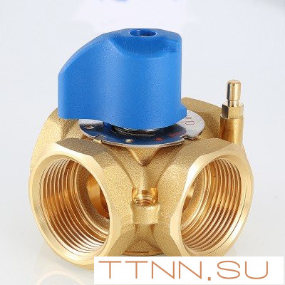 Четырехходовой смесительный клапан Valtec 1 VT.MIX04.G.06 Четырехходовой смесительный клапан Valtec 1 VT.MIX04.G.06