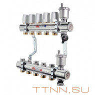 Для отопления VALTEC 1"х3 вых. Евроконус 3/4" Для отопления VALTEC 1"х3 вых. Евроконус 3/4"