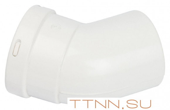 отвод STOUT 45° DN80 для раздельного дымохода отвод STOUT 45° DN80 для раздельного дымохода