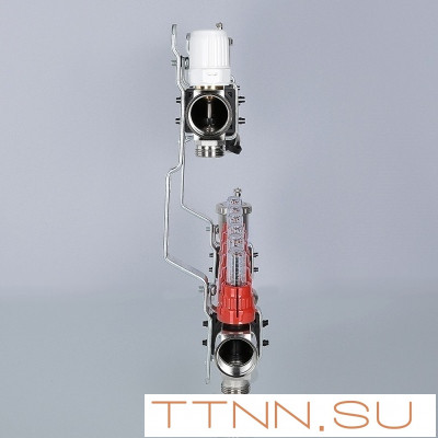 Для отопления VALTEC 1"х4 вых. Евроконус 3/4" с расходомерами в сборе Для отопления VALTEC 1"х4 вых. Евроконус 3/4" с расходомерами в сборе