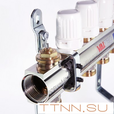 Для отопления VALTEC 1"х7 вых. Евроконус 3/4" Для отопления VALTEC 1"х7 вых. Евроконус 3/4"