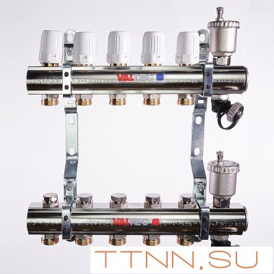 Для отопления VALTEC 1"х8 вых. Евроконус 3/4" Для отопления VALTEC 1"х8 вых. Евроконус 3/4"