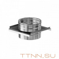 Шибер выдвижной Нерж.(1мм) диаметр 120 Шибер выдвижной Нерж.(1мм) диаметр 120