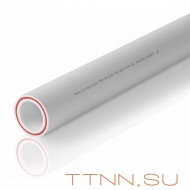 Труба полипропиленовая армированная стекловолокном Акватек 40x5.5 PN20 PP-FIBER