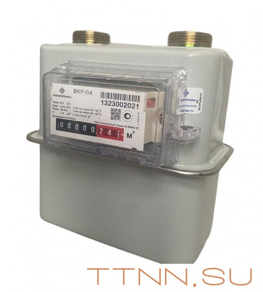 Газовый счетчик ВКР-G4 Левый Газовый счетчик ВКР-G4 Левый