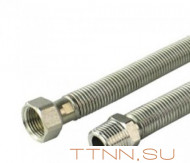 Сильфонная подводка для газа TIM 1/2 3 м г/ш Сильфонная подводка для газа TIM 1/2 3 м г/ш