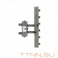 Распределительный коллектор совмещенный с гидравлическим разделителем на 3 контура, арт, ГК3V-70 Распределительный коллектор совмещенный с гидравлическим разделителем на 3 контура, арт, ГК3V-70