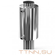 Теплообменник 12л на трубе д.115 штампованный (AISI 439)