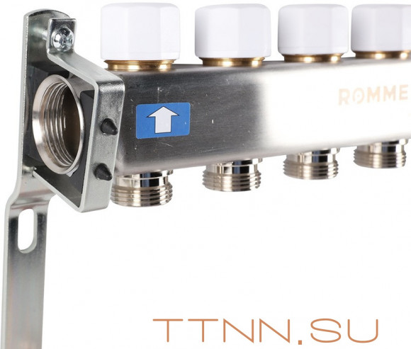 Для отопления Rommer 1"/3/4"x6 с расходомерами (RMS-1201-000006) Для отопления Rommer 1"/3/4"x6 с расходомерами (RMS-1201-000006)