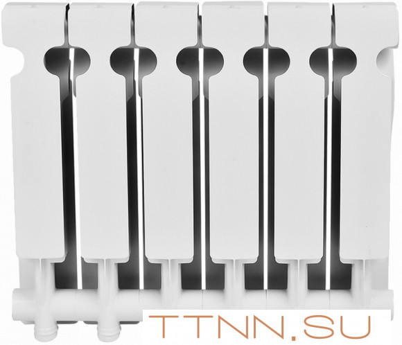 Алюминиевый радиатор Smart Install Easy One 350 6 секции Алюминиевый радиатор Smart Install Easy One 350 6 секции