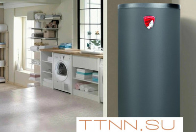 Бойлер косвенного нагрева Federica Bugatti INOX 800 черно-серый