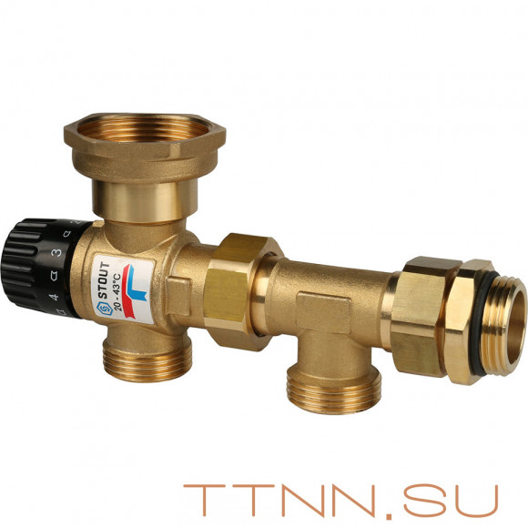 Насосно-смесительный узел без насоса без байпаса STOUT SDG-0020-004000 Насосно-смесительный узел без насоса без байпаса STOUT SDG-0020-004000