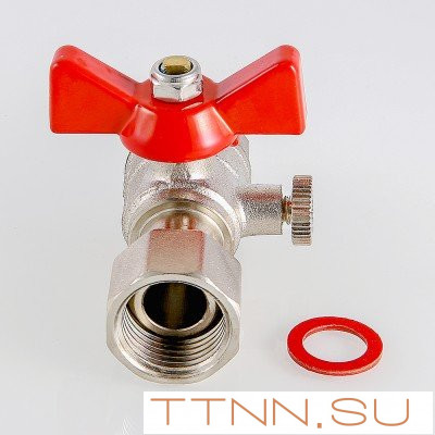 Кран для подключения манометра 1/2"наружная - 1/2"внутренняя Valtec VT.806.N.0404 Кран для подключения манометра 1/2"наружная - 1/2"внутренняя Valtec VT.806.N.0404